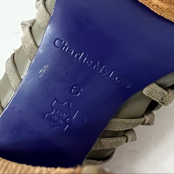 Charlie My Love Grey ATM Leather Bootie B19/15 - Picture 9 of 12